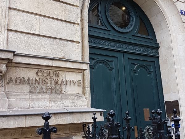 Entrée Cour administrative d'appel de Nantes